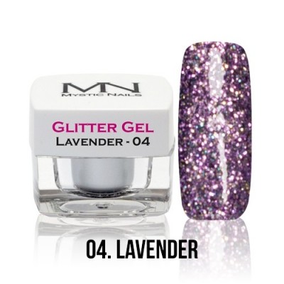 Glitter Gel - 04. Lavender 4g