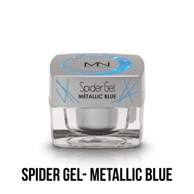 Spider Gel - metalická modrá 4g