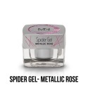 Spider Gel - metallic rose  4g