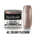 UV Painting Nail Art Gel - 40 - Creamy Platinum 4g