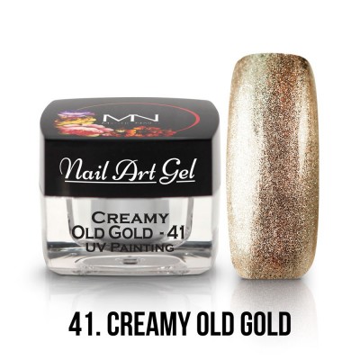 UV Painting Nail Art Gel - 41 - Creamy Old Gold 4g