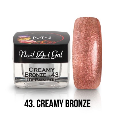 UV Painting Nail Art Gel - 43 - Creamy Bronze 4g