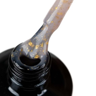 Gel lak - Flexi Gold Flakes Nude (HEMA-free)  12ml