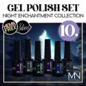 Gel lak set č.10 (HEMA-free) 6x6ml