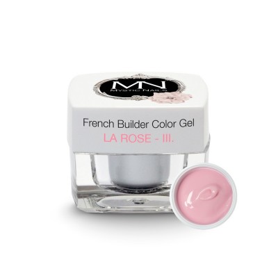 French Builder Color Gel - III. la Rose 4g