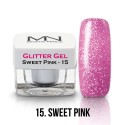 Glitter Gel - 15. Sweet Pink 4g