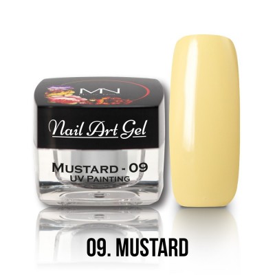 UV Painting Nail Art Gel - 09 - Mustard  4g