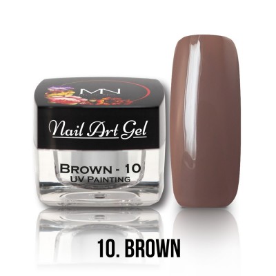 UV Painting Nail Art Gel - 10 - Brown  4g