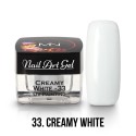 UV Painting Nail Art Gel - 33 - Creamy White 4g