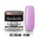 UV Painting Nail Art Gel - Ice Cream - Plum  4g