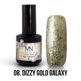 Gel lak - 08. Dizzy Gold Galaxy 12ml