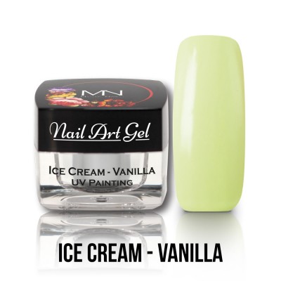 UV Painting Nail Art Gel - Ice Cream - Vanilla  4g