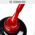 gel lak - 05. Ferrari Red 12 ml